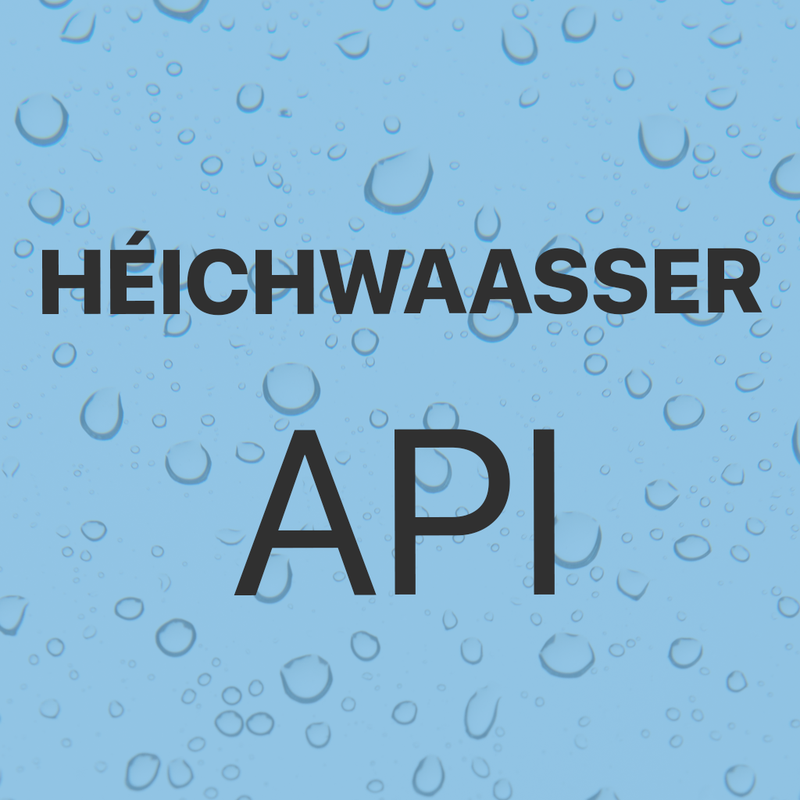 Héichwaasser API