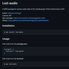 Lod-audio -  npm package